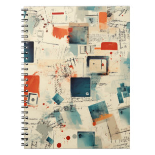 Vintage Scrapbook Pattern (3) Notebook