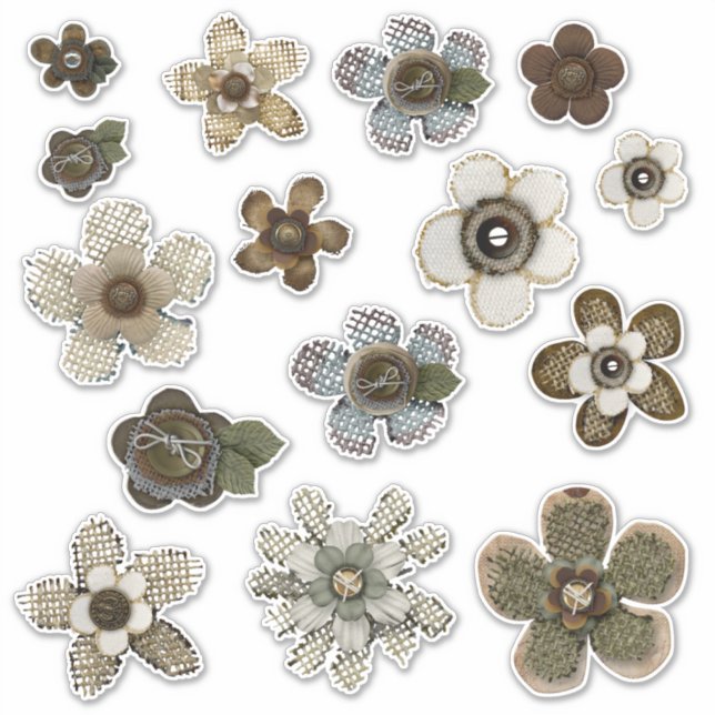 Vintage Scrapbook Stickers Vintage Ephemera   (Front)