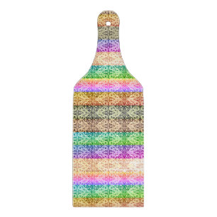 Vintage Scrolls (Rainbow) Cutting Board
