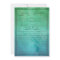 Vintage Sea Green & Blue DIY Wedding Invitation