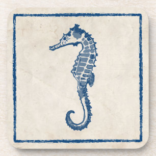 Vintage Sea Horse Coaster