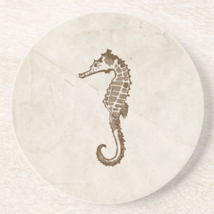Vintage Sea Horse Coaster