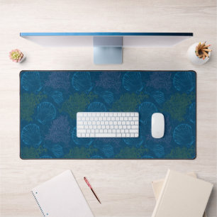 Vintage Sea Pattern Desk Mat