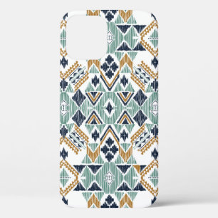 vintage seamless decorative ethnic pattern. Americ iPhone 12 Case