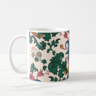 Vintage seamless floral pattern. Art nouveau flora Coffee Mug
