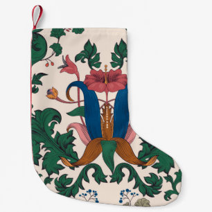 Vintage seamless floral pattern. Art nouveau flora Small Christmas Stocking