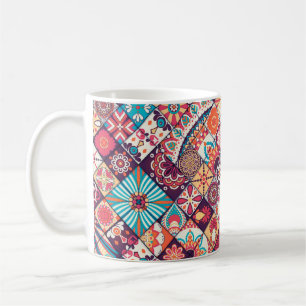 Vintage Seamless: Islamic Hand Drawn. Coffee Mug