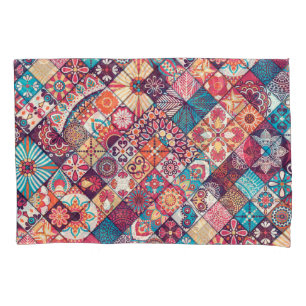 Vintage Seamless: Islamic Hand Drawn. Pillowcase