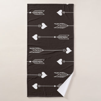 vintage seamless pattern. Abstract background with Bath Towel