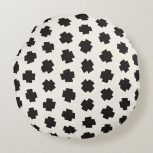 Vintage Seamless Pattern. Abstract Background With Round Cushion