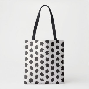 Vintage Seamless Pattern. Abstract Background With Tote Bag
