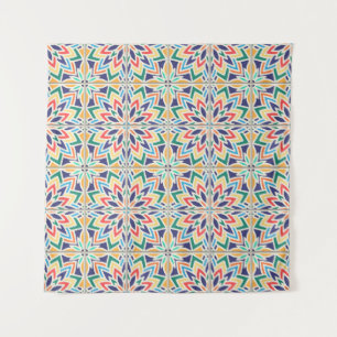 Vintage seamless pattern, based on traditional wa tapestry