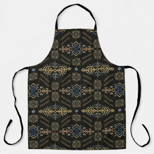 Vintage Seamless Pattern in Ethnic Style. Trendy h Apron