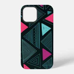 Vintage seamless pattern with ethnic tribal boho t iPhone 12 case