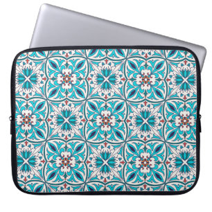 vintage seamless texture. Beautiful coloured patte Laptop Sleeve