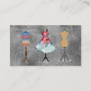 Vintage Seamstress Business Card