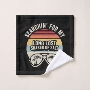 Vintage Searchin For My Long Lost Shaker Of Salt Wash Cloth