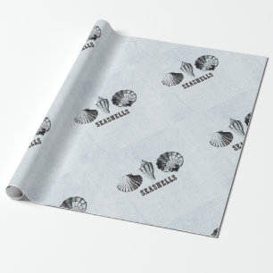 Vintage Seashells Wrapping Paper