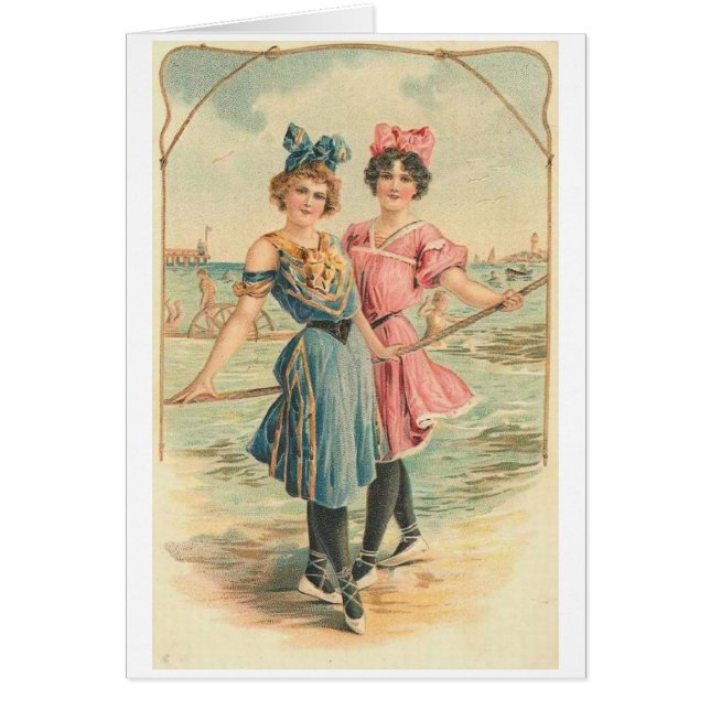 Vintage Seashore Beauties, (Front)