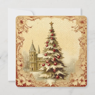 Vintage Season’s Greetings Holiday Card