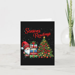 Vintage Seasons Readings All Booked For Christmas Card