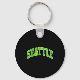 Vintage Seattle School Spirit Go Key Ring