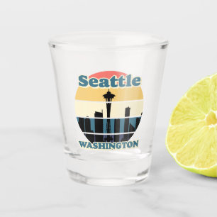 Vintage Seattle Washington Shot Glass