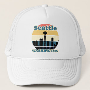 Vintage Seattle Washington Trucker Hat