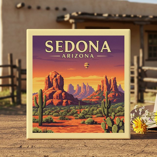 Vintage Sedona Arizona Tile (Creator Uploaded)