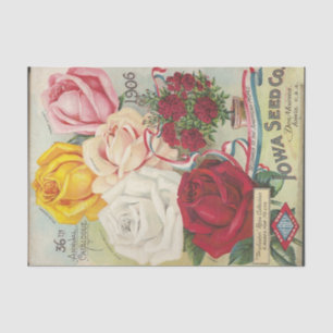 Vintage Seed Catalogue 1906 Iowa Seed Company Tissue Paper