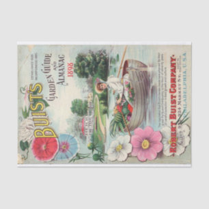 Vintage Seed Catalogue Buist's Garden Guide, 1898 Tissue Paper