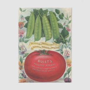 Vintage Seed Catalogue Buist's Majestic Tomatoes Tissue Paper