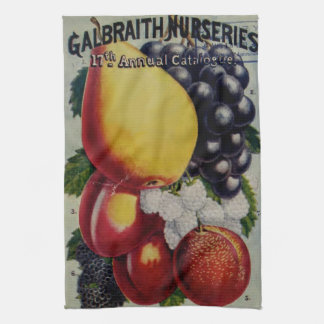 Vintage Seed Catalogue Galbraith Nurseries Tea Tow Towel