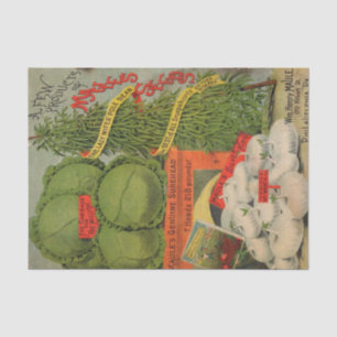 Vintage Seed Catalogue Maule's Seeds  Tissue Paper