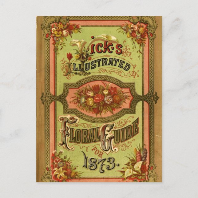 Vintage Seed Catalogue Postcard (Front)