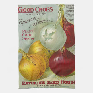 Vintage Seed Catalogue Ratekins Seed House Tea Tow Towel