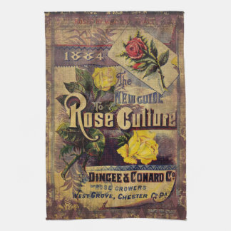 Vintage Seed Catalogue Tea Towel