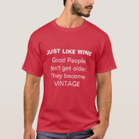 Vintage senior people message