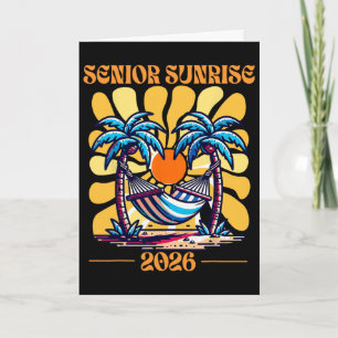 Vintage Senior Sunrise 2026 Seniors Of Cl Graduati Card