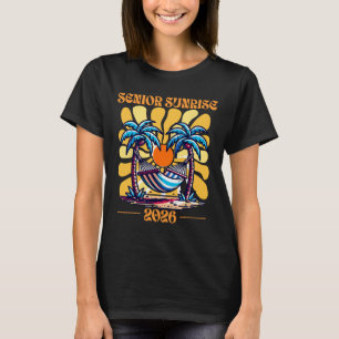 Vintage Senior Sunrise 2026 Seniors Of Cl Graduati T-Shirt