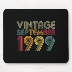 Vintage September 1999 Bday Gifts 23rd Birthday Mouse Mat
