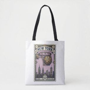 Vintage Series New York Design Tote Bag