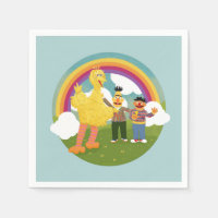 Vintage Sesame Street Friends Rainbow