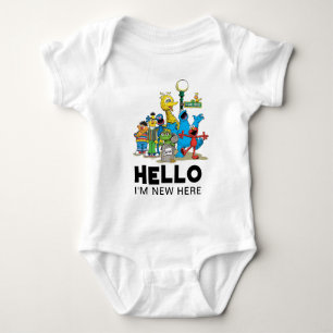 Vintage Sesame Street New Baby Bodysuit