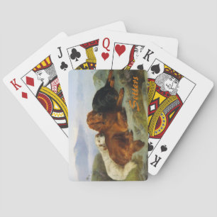 Vintage Setters Playing Cards