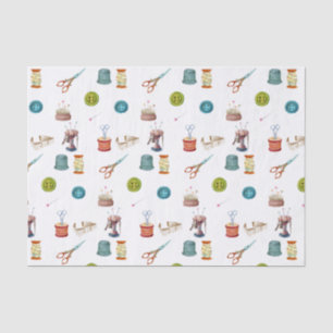 Vintage Sewing Accessories Tissue Paper