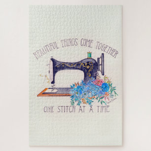 Vintage Sewing Machine Jigsaw Puzzle