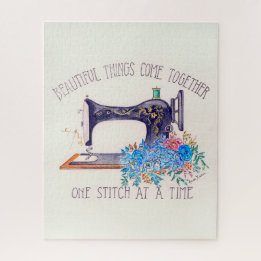 Vintage Sewing Machine Jigsaw Puzzle