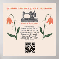 Vintage Sewing Machine Seamstress