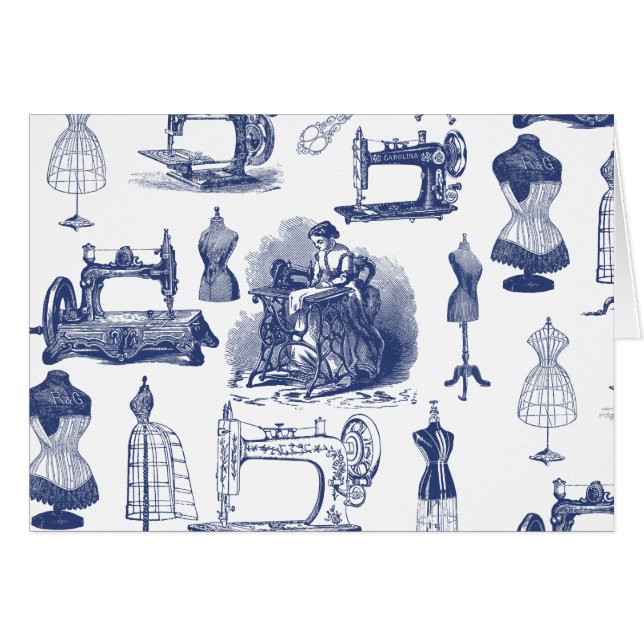 Vintage Sewing Toile (Front Horizontal)
